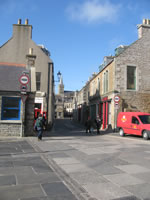 Stromness is located in the center of Stromness