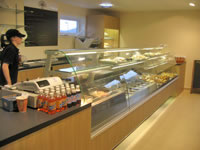 The takeaway counter in the new Cairston Road Argos Bakery